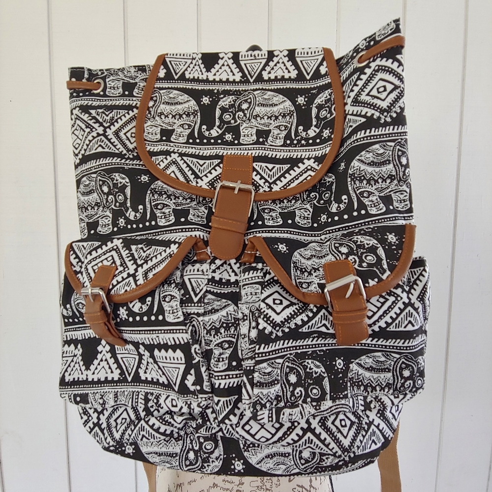 Tribal Elephant Backpack